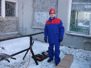 Гачугов Андрей на конкурсе профессионального мастерства